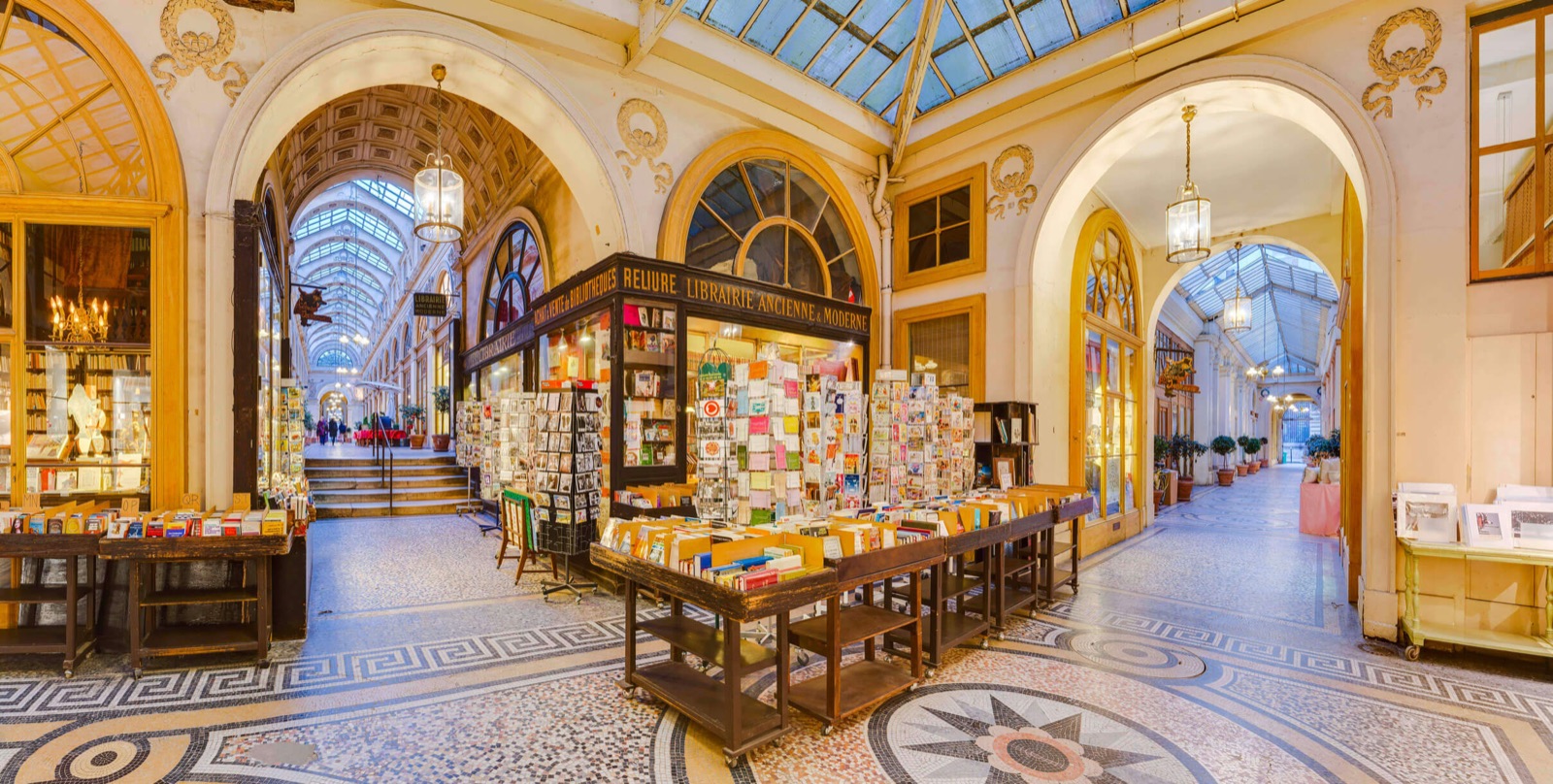 Les passages couverts, charmants et insolites